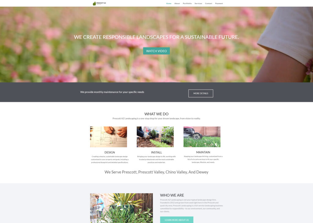 Landscaping company