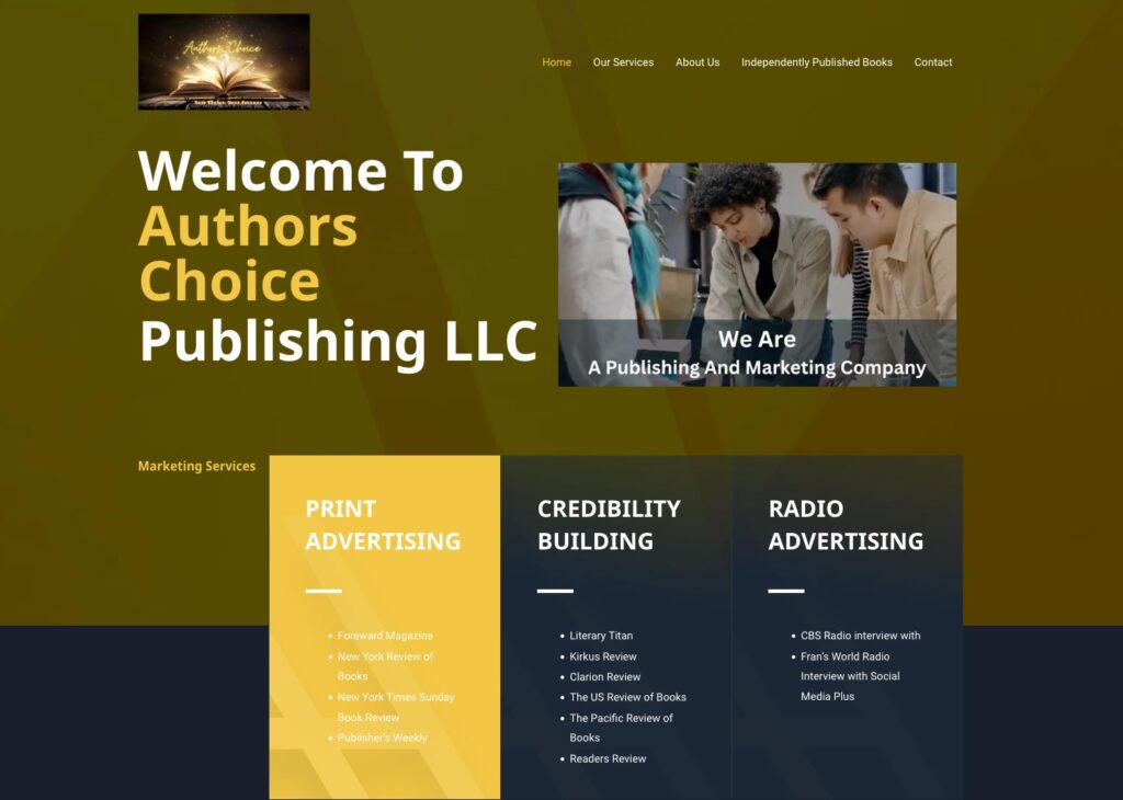 Publishing Website